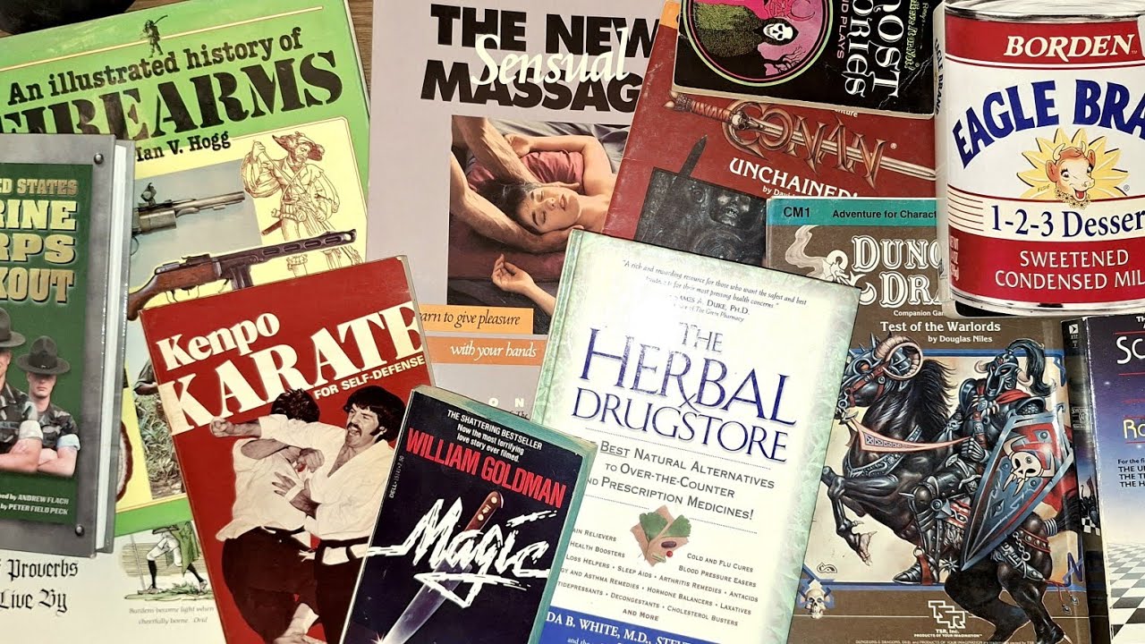 Set Loose in a Warehouse of Old Books Told to Take What I Want (Scratched the Surface)