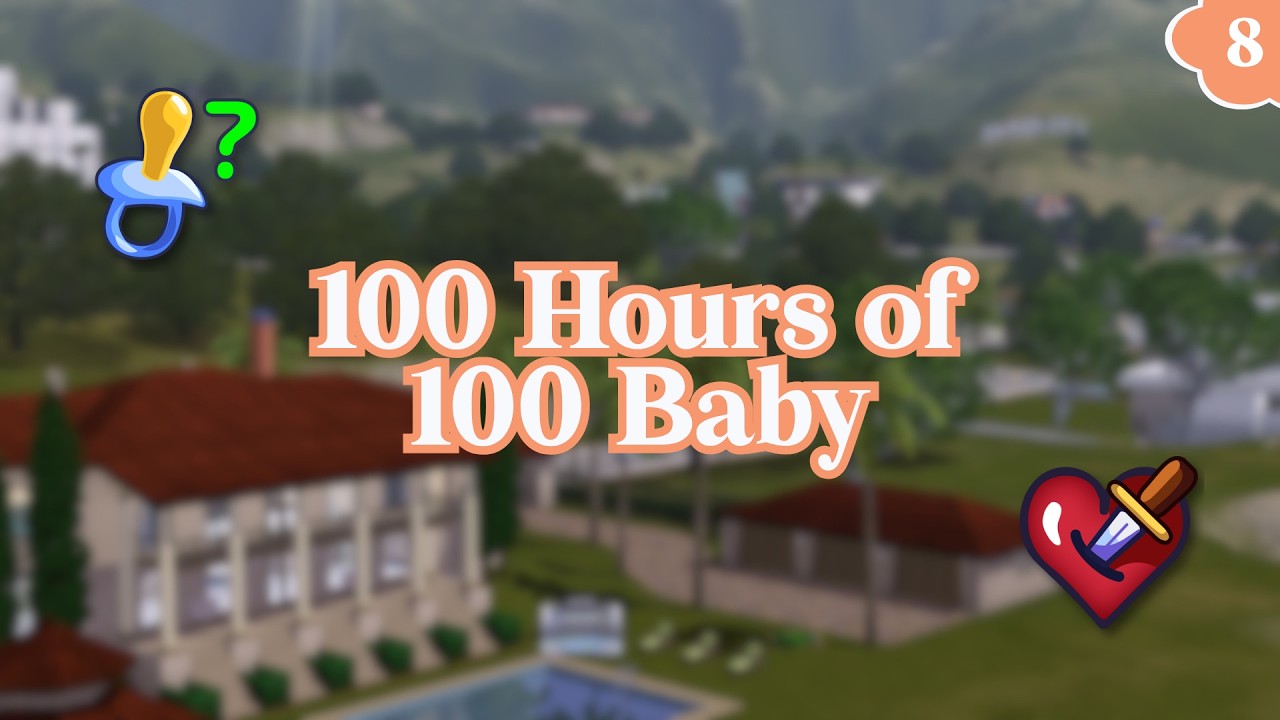 🪷Imaginary Friend Baby! Part 9 ✨ Sims 3 100 hours of 100 Baby Challenge by Lizzielilyy 🪷 OWWPS