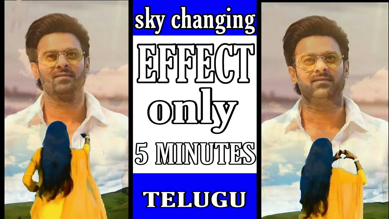Sky changing edting ll Tik tok trending ll vfly ll royal tech telugu