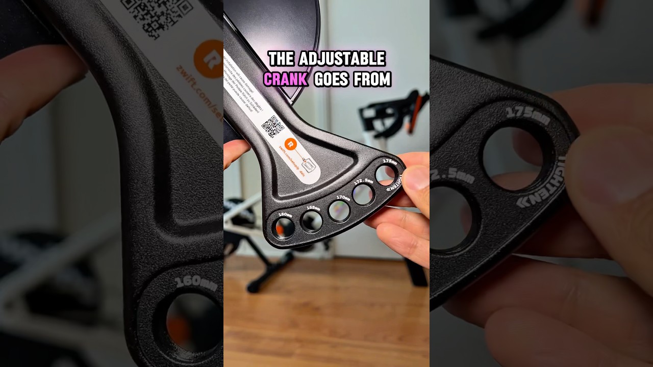 How to assemble the Zwift Ride’s adjustable crank