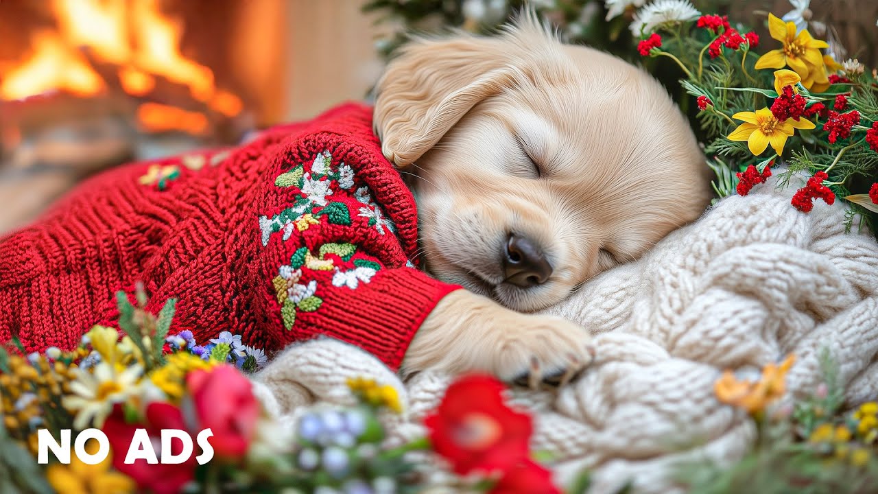 12 часов успокаивающей музыки для собак 🐶🌸 от тревоги разлуки 💖 глубокий сон 🎶 без рекламы