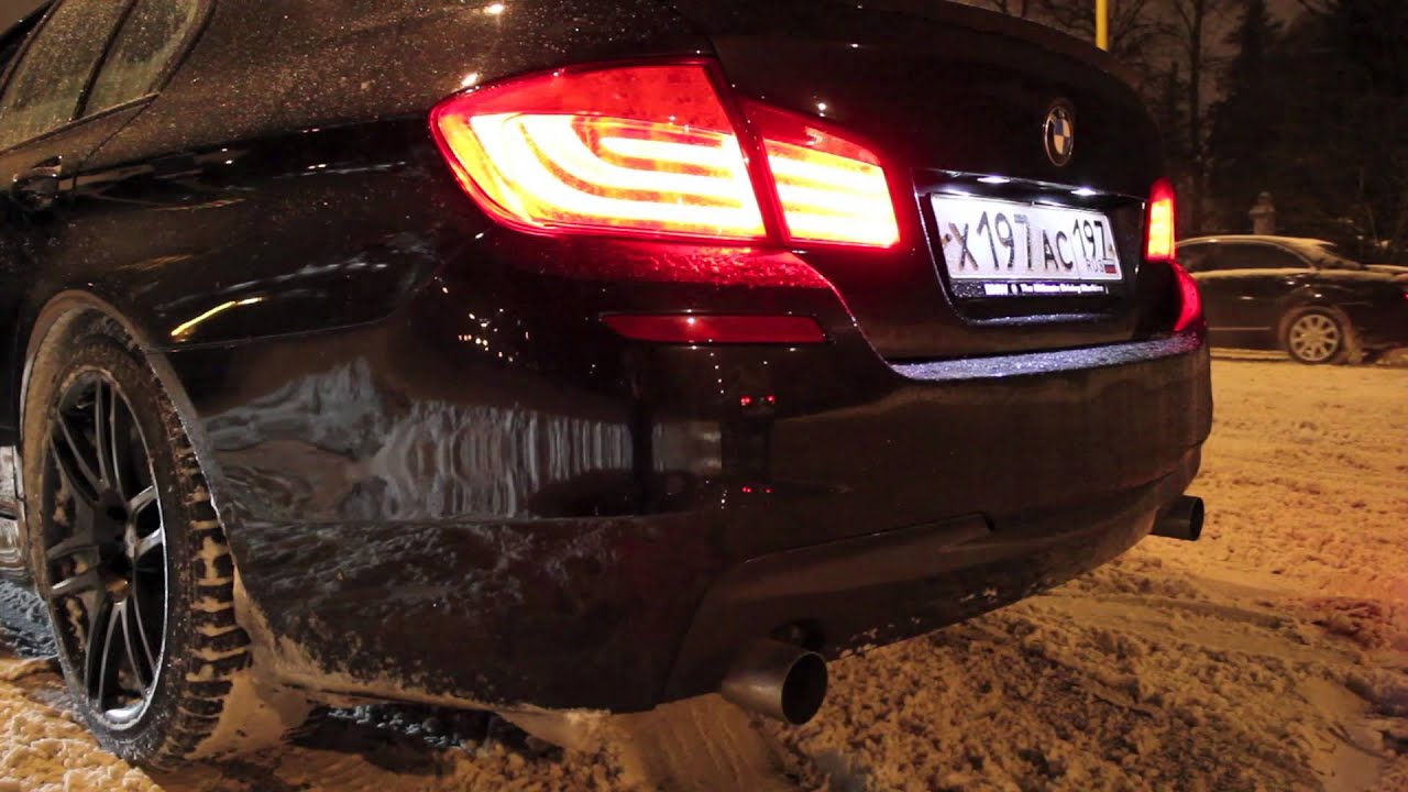 BMW 535i f10 M performance exhaust