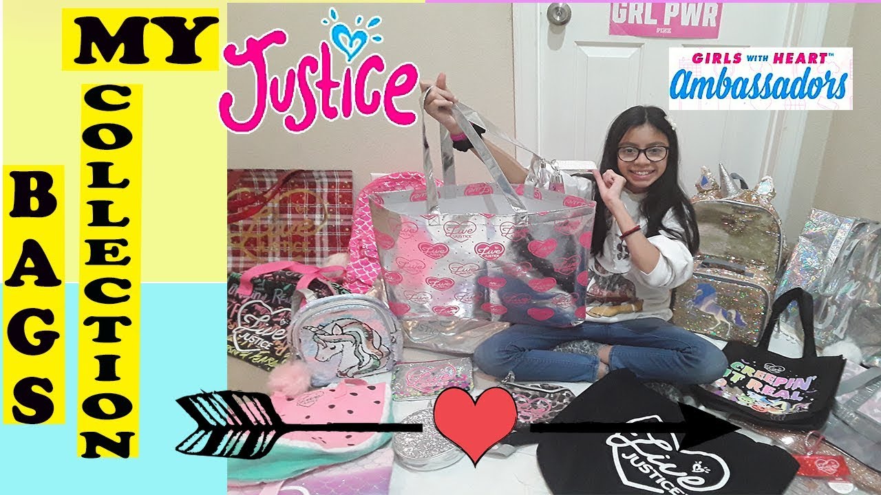 MY JUSTICE BAGS COLLECTION 2019/2020 / GIRLS WITH HEART AMBASSADORS JUSTICE BAGS HAUL