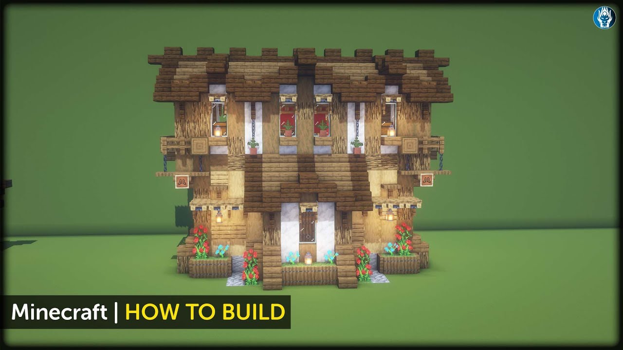 Minecraft How to Build a Tailor's Workshop Tutorial