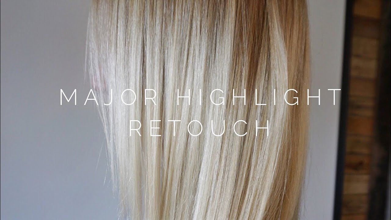 Major Highlight Retouch || Hair Tutorial