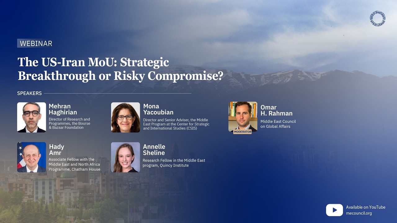The US-Iran MoU: Strategic Breakthrough or Risky Compromise?