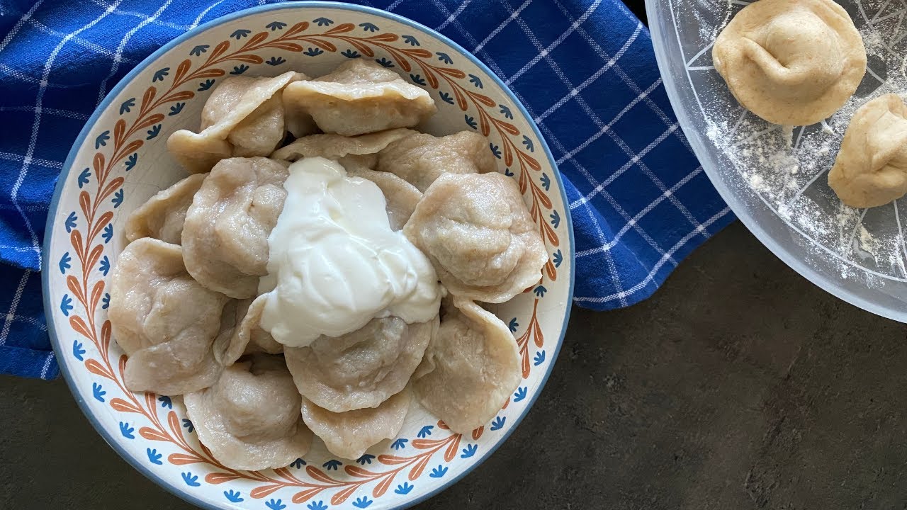 Domáce Pelmene. Ruský recept. Vege variant.