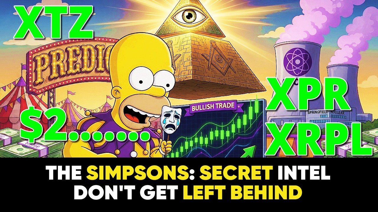 THE #SIMPSONS: SECRET INTEL #PREDICTION #XPR #XTZ #XRPL #RIPPLE #BTC #CryptoTrading #Crypto #Altcoin