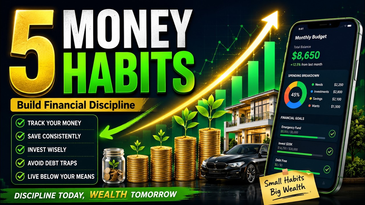 How to Build Financial Discipline: 5 Habits That Make You Wealthier Every Year