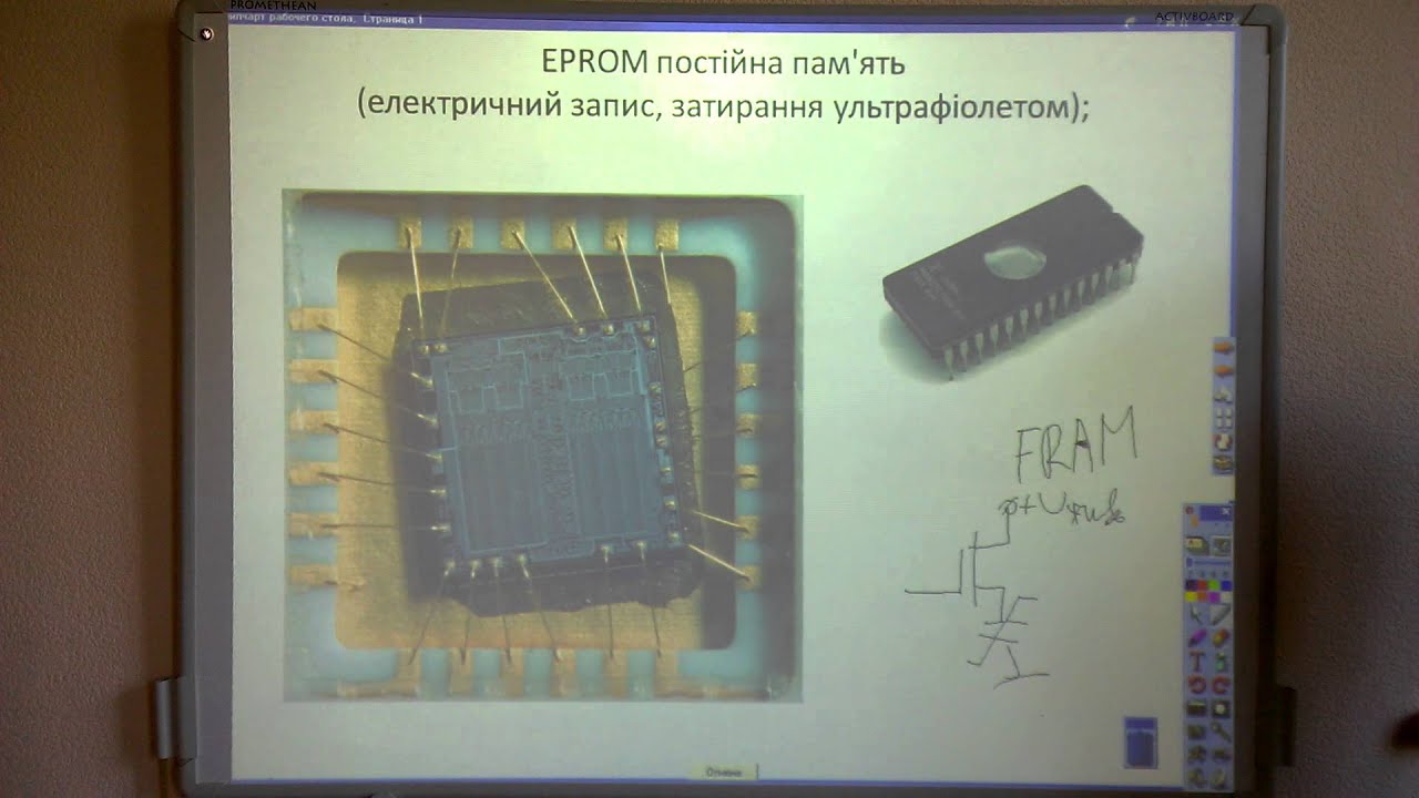 Лекція 21.2. Методи запису-видалення електронів з плаваючого затвору. EPROM постійна пам'ять.