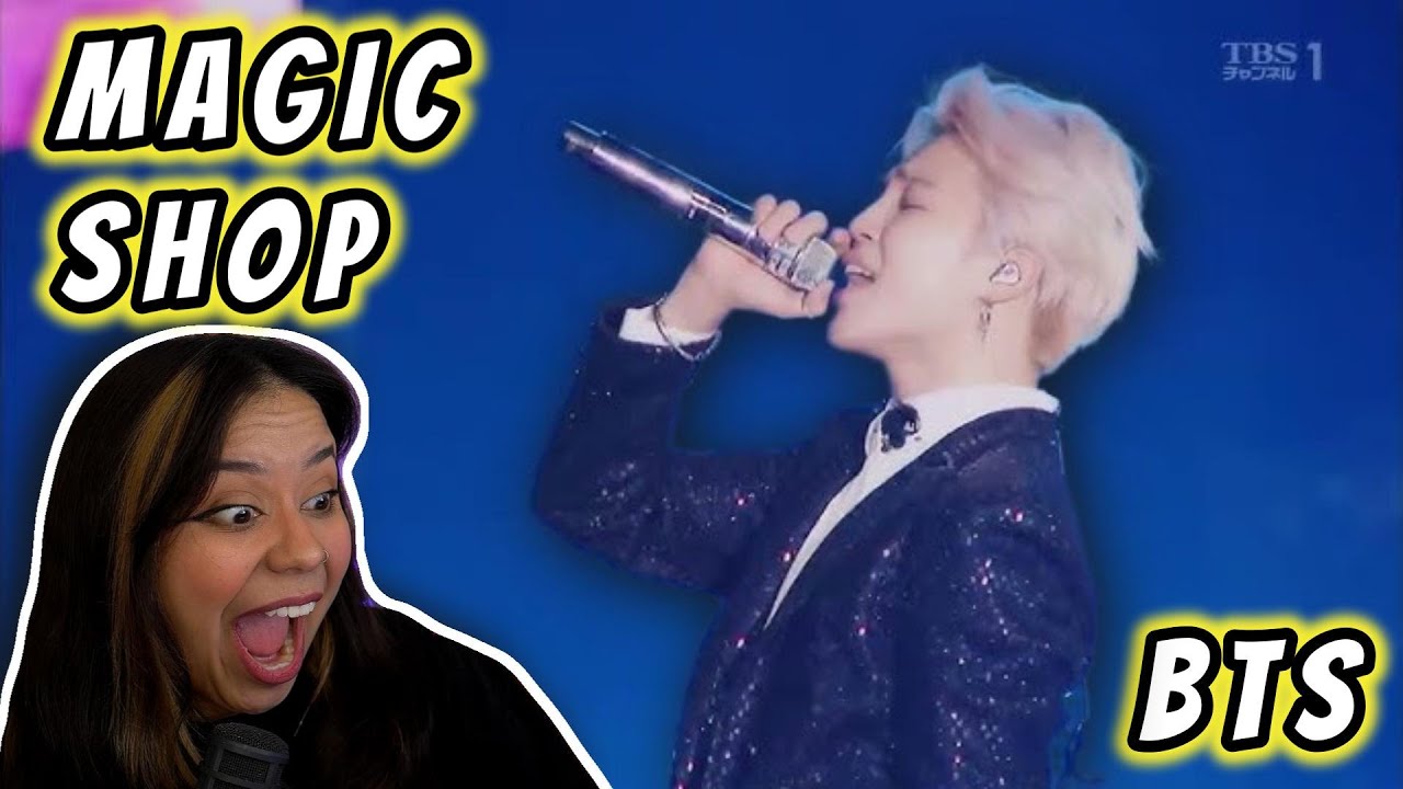 BTS (방탄소년단) - Magic Shop Live Performance | first time REACTION!!🪄