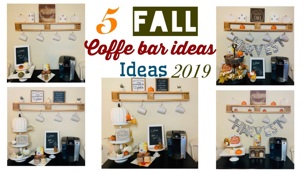 5 Fall Coffee Bar Ideas 2020 