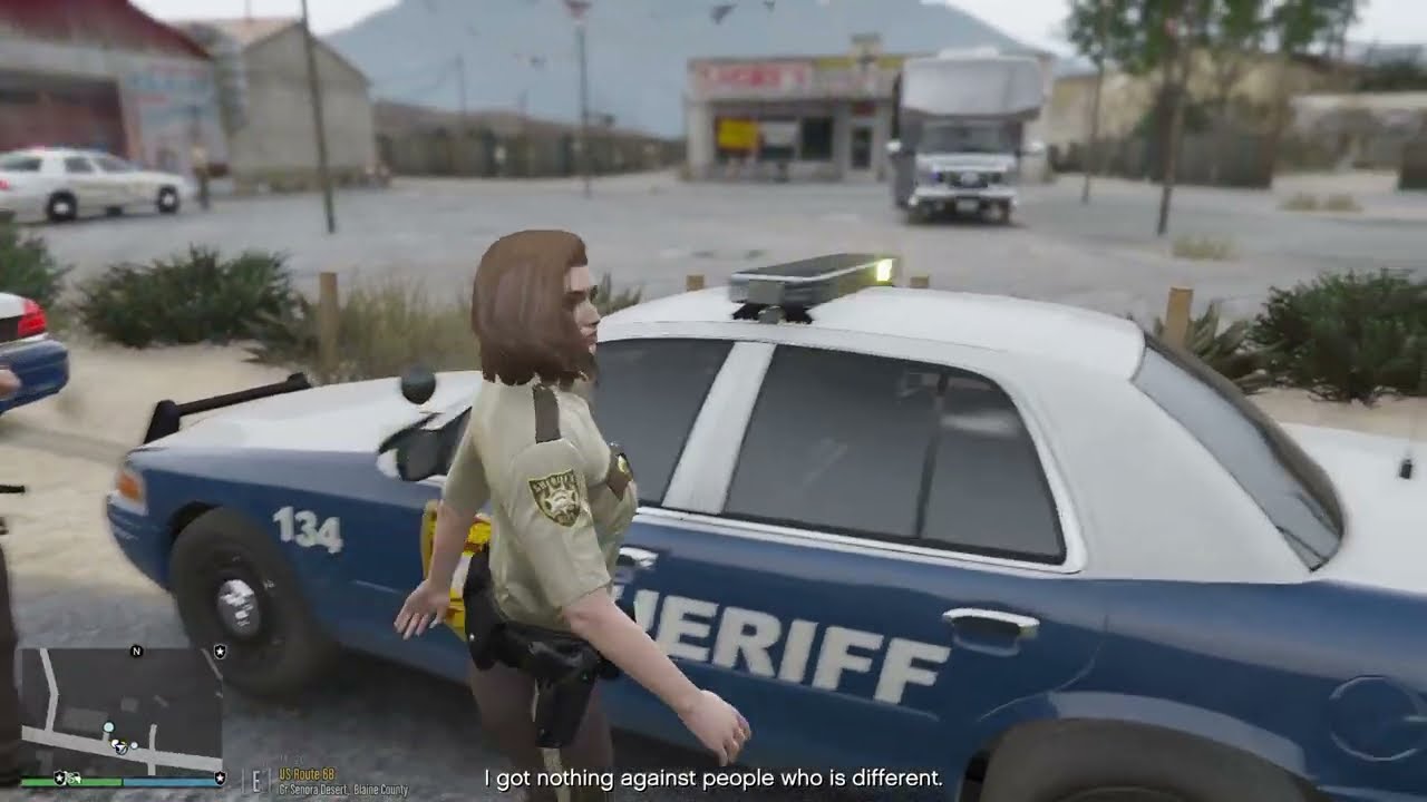 Gta 5 Lspdfr Episode: Female King County Sheriff(The Walking Dead) Patrol! #gta #gta5 #lspdfr