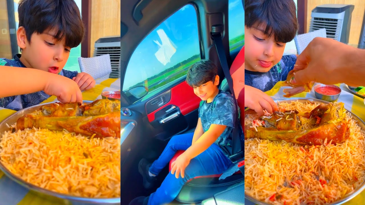 لا اول مرة فطورنا لحم 🍖😋عصام ونور