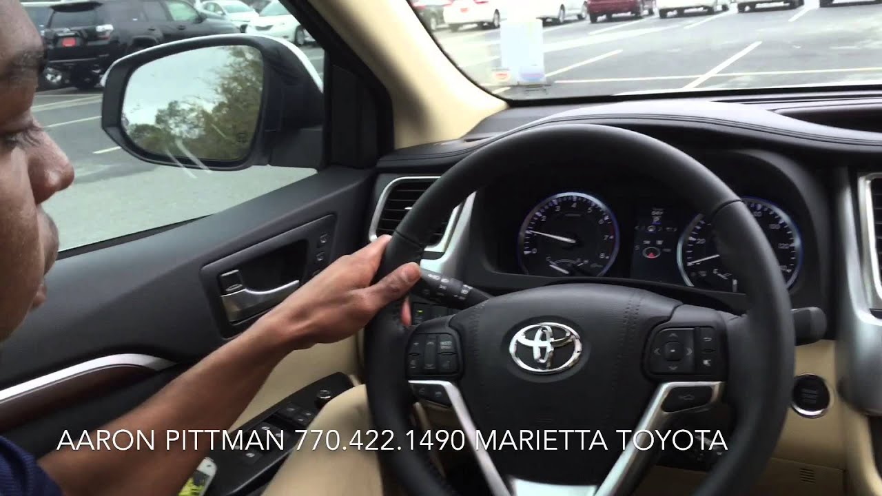 New 2015 Toyota Highlander Limited Platinum presented by Aaron Pittman at Marietta Toyota