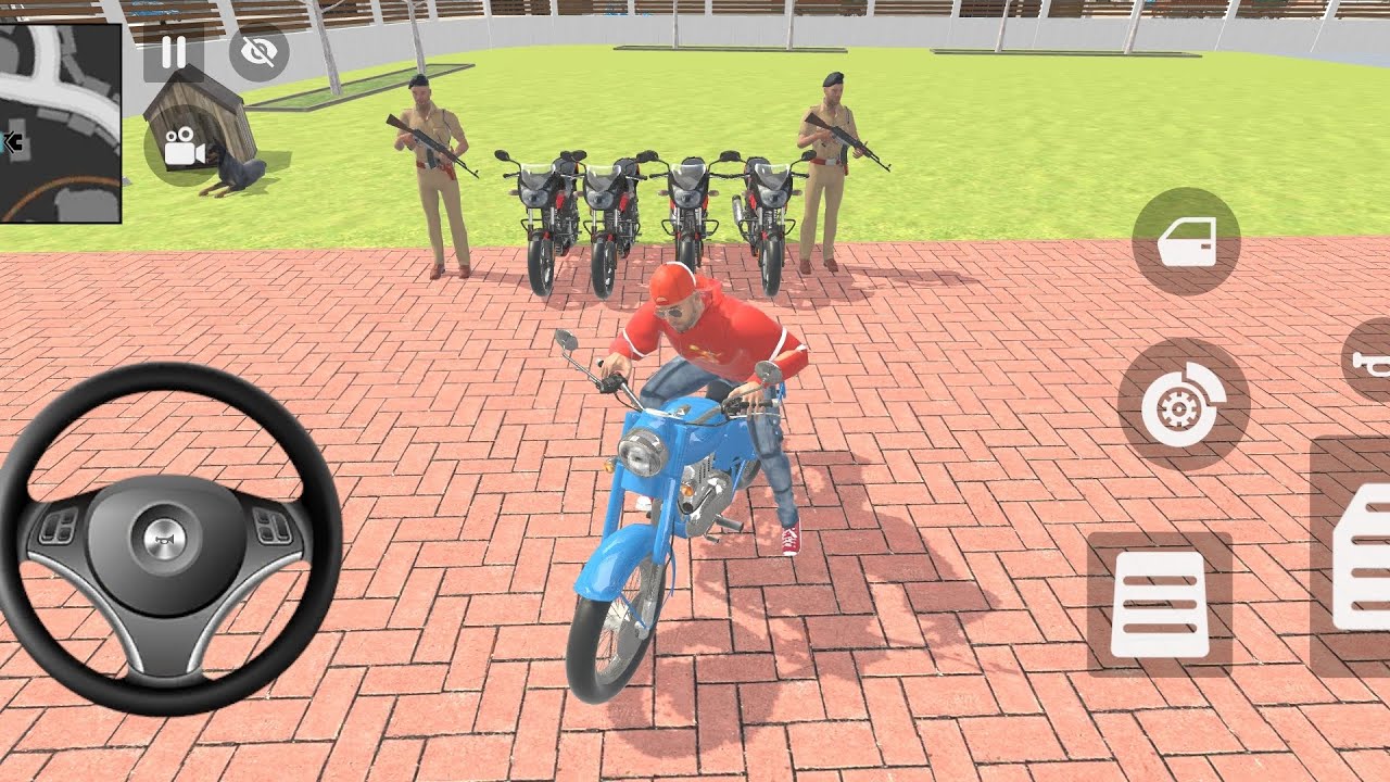 🎮 Franklin Order By 4️⃣ Pulsar Bike in 🇮🇳 Indian Bike Auto Simulator 