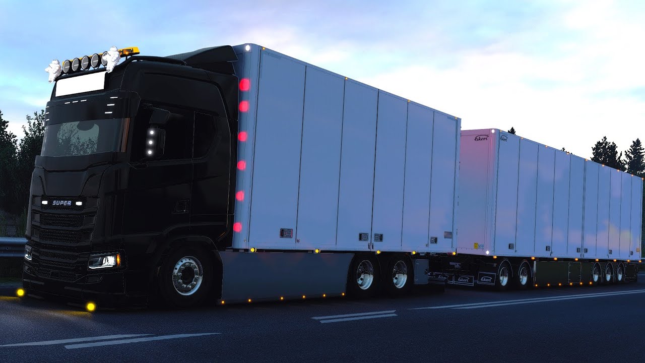 Bygger en Scania S650 v8 | Ets2 mods | Promods