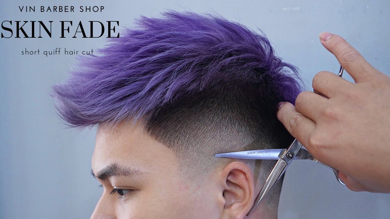 Kiểu Tóc SHORT QUIFF Đẹp Nhất | Chia Sẻ Từng Bước Cắt Tạo Ra 1 SIÊU SKIN FADE | Ng . Tuấn Barber 17