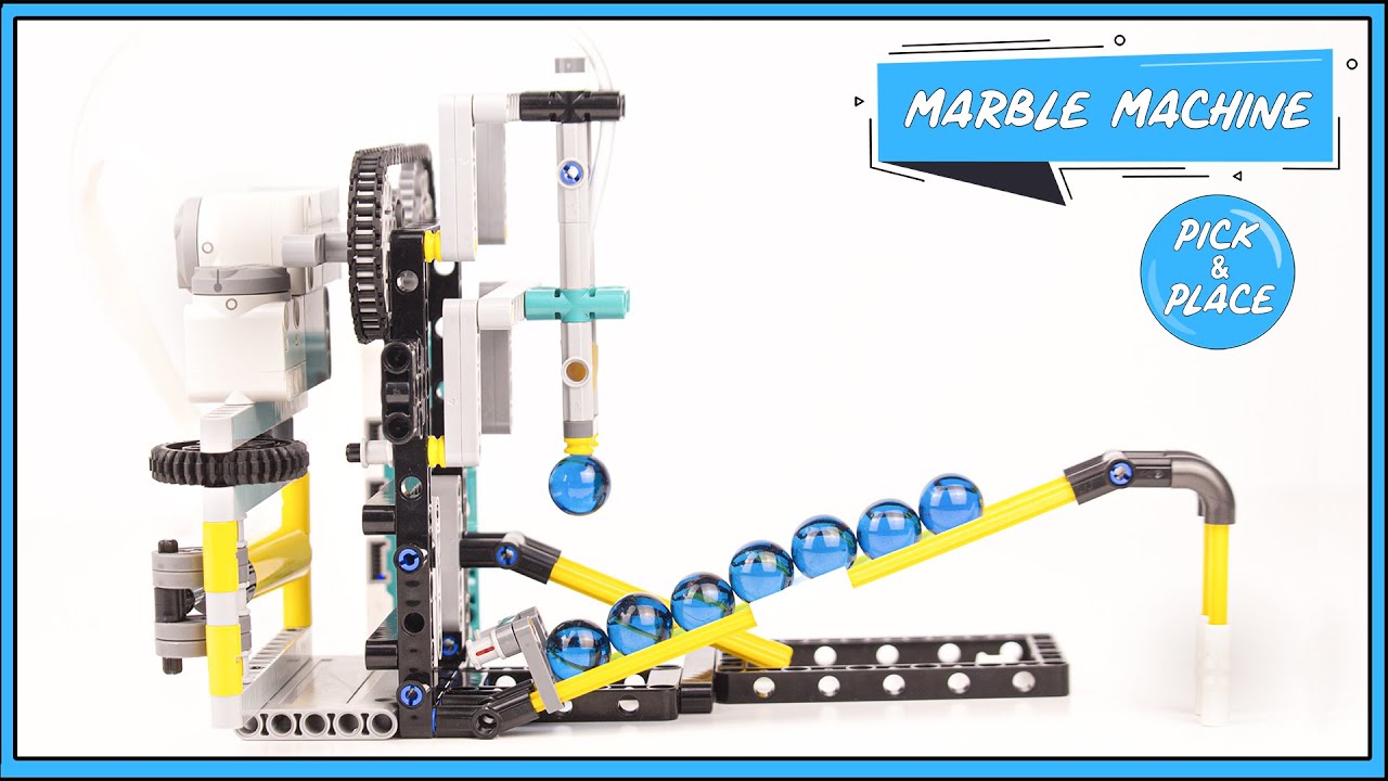 Marble Machine - Pick and Place Mechanism | LEGO Technic