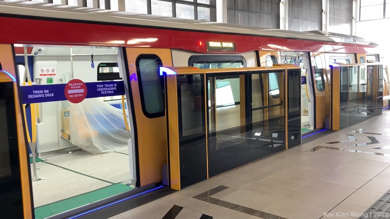 MRT Putrajaya Line Phase 2 Migration Test Run