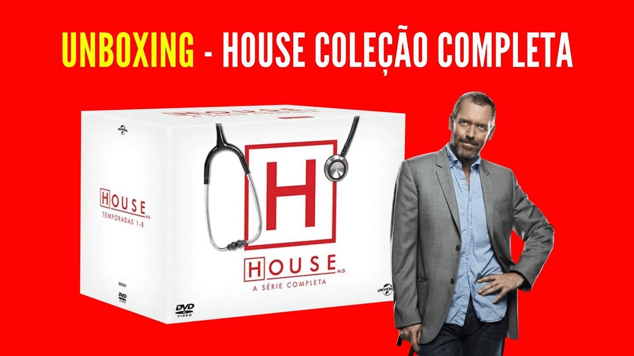 Unboxing  -  Coleção House - Série Completa