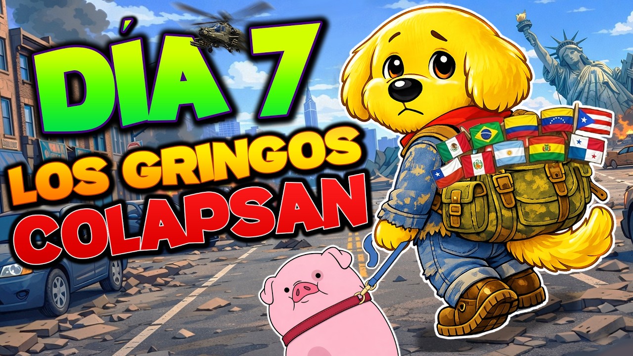 ¿CÓMO sería UN MUNDO sin LATINOS? 🌮🔥 | Caos Insano!! 😨
