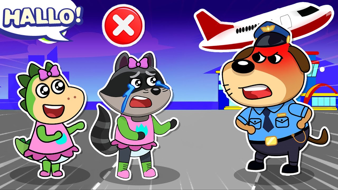 🌴✈️ De Grote Sluip: Spike's Vliegtuigreis naar een Tropisch Paradijs! 😎