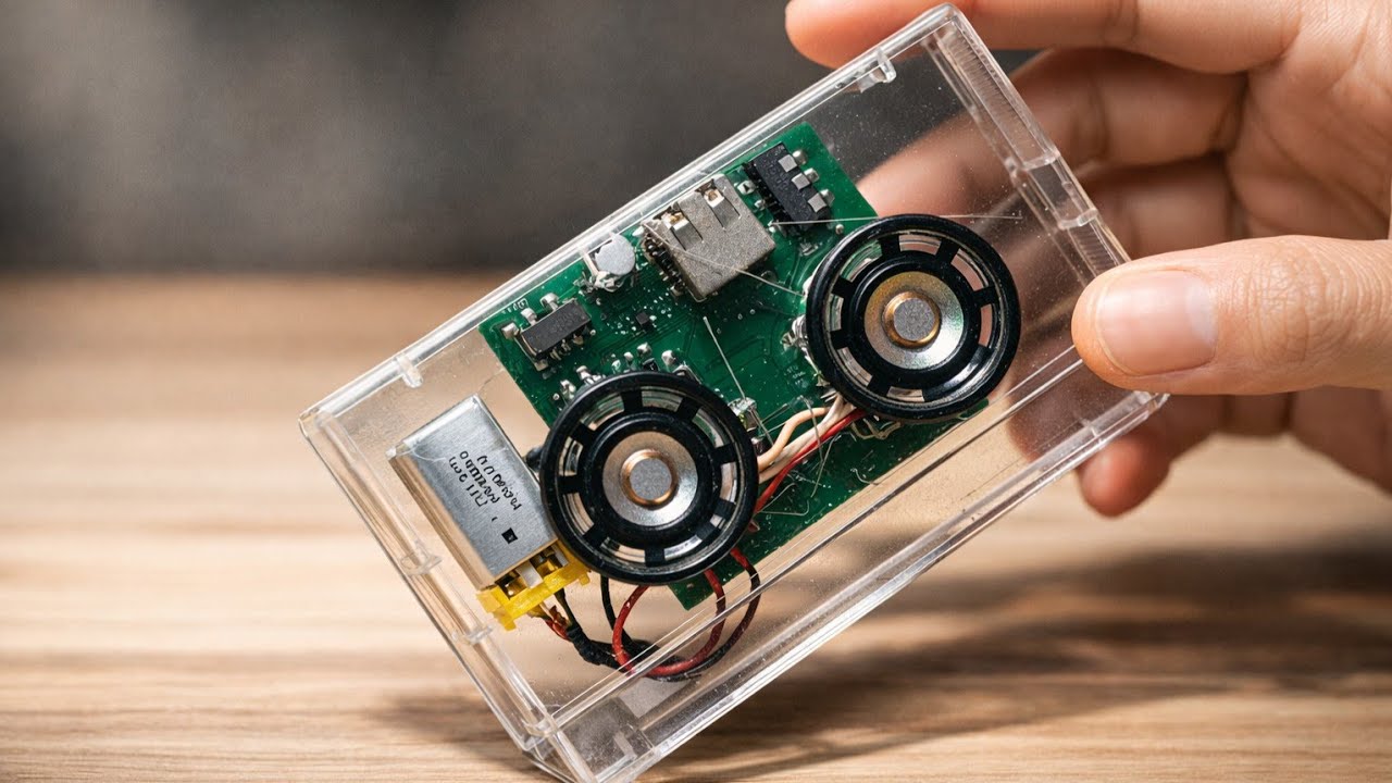 How to Make a DIY Bluetooth Speaker Using old 90s audio Cassette
