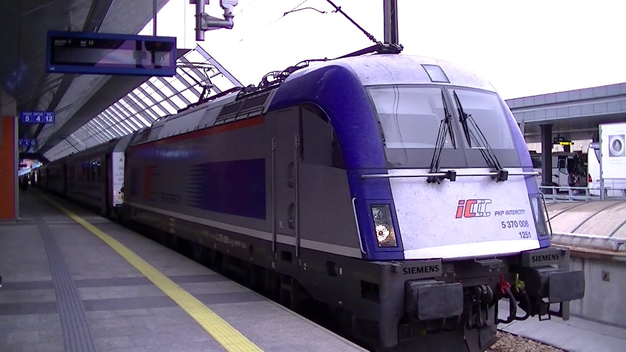 Pociągi Express InterCity (EIC) na stacji Kraków Główny w 2014 roku