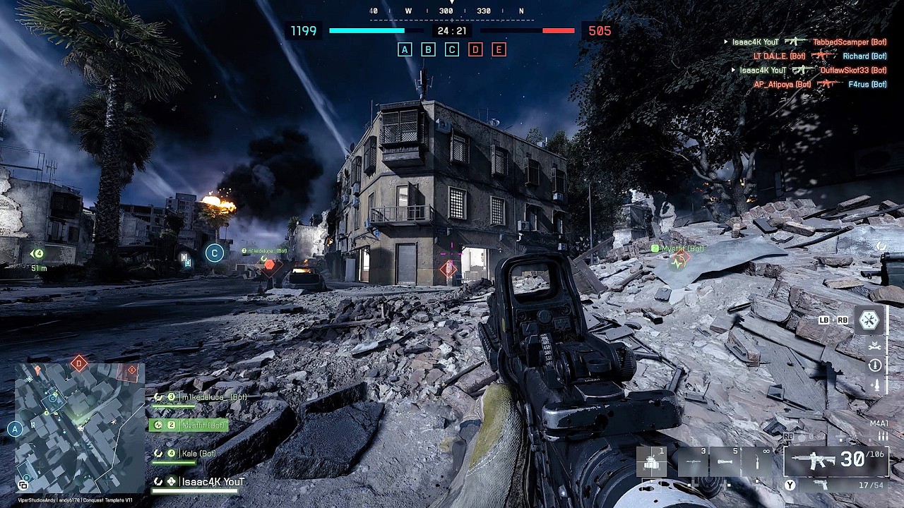 Battlefield 6: NIGHT OPS Conquest gameplay (No Commentary)