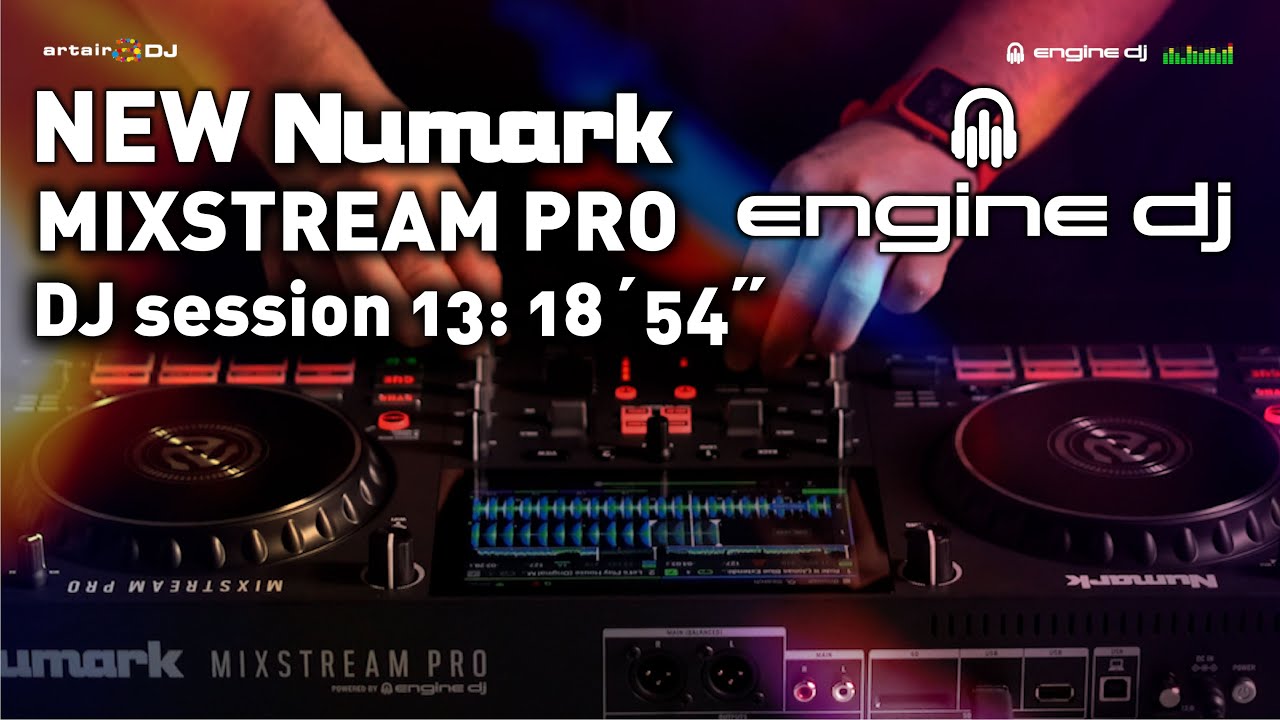 NUMARK MIXSTREAM PRO ARTAIR DJ 13