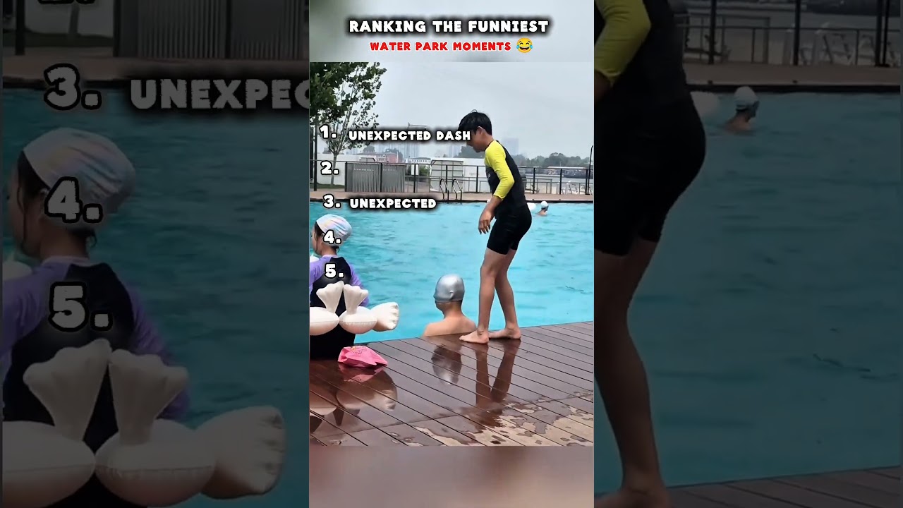 Рейтинг самых смешных моментов в аквапарке 😂