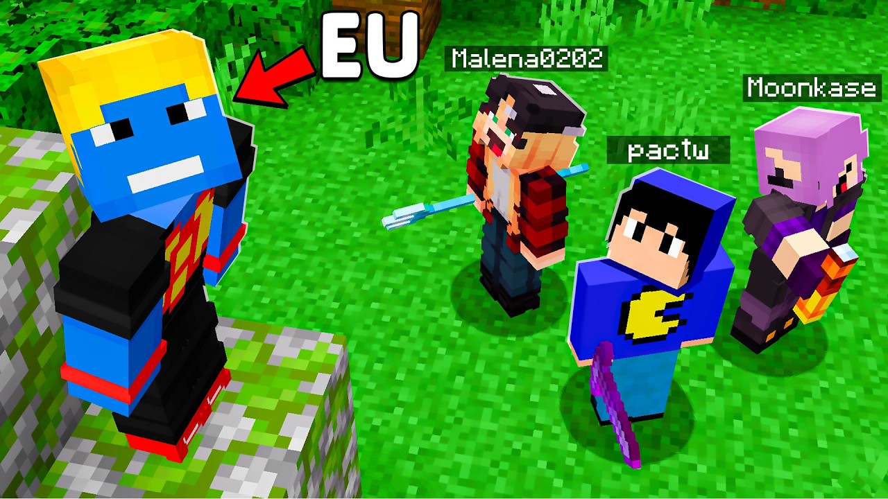 ESPIANDO meus INIMIGOS no MINECRAFT GUERRA - Dia 2