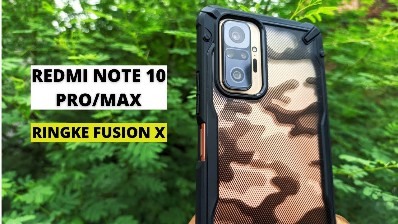 Redmi Note 10 Pro Armoured Cover | Redmi Note 10 Pro Back Cover With Camera Protection