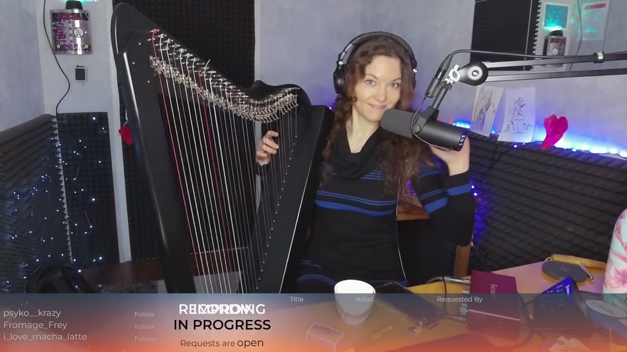 14 Feb 2026 - 💙Relaxing harp, angelic vocals & loops  💫 - EN / FR 🧚