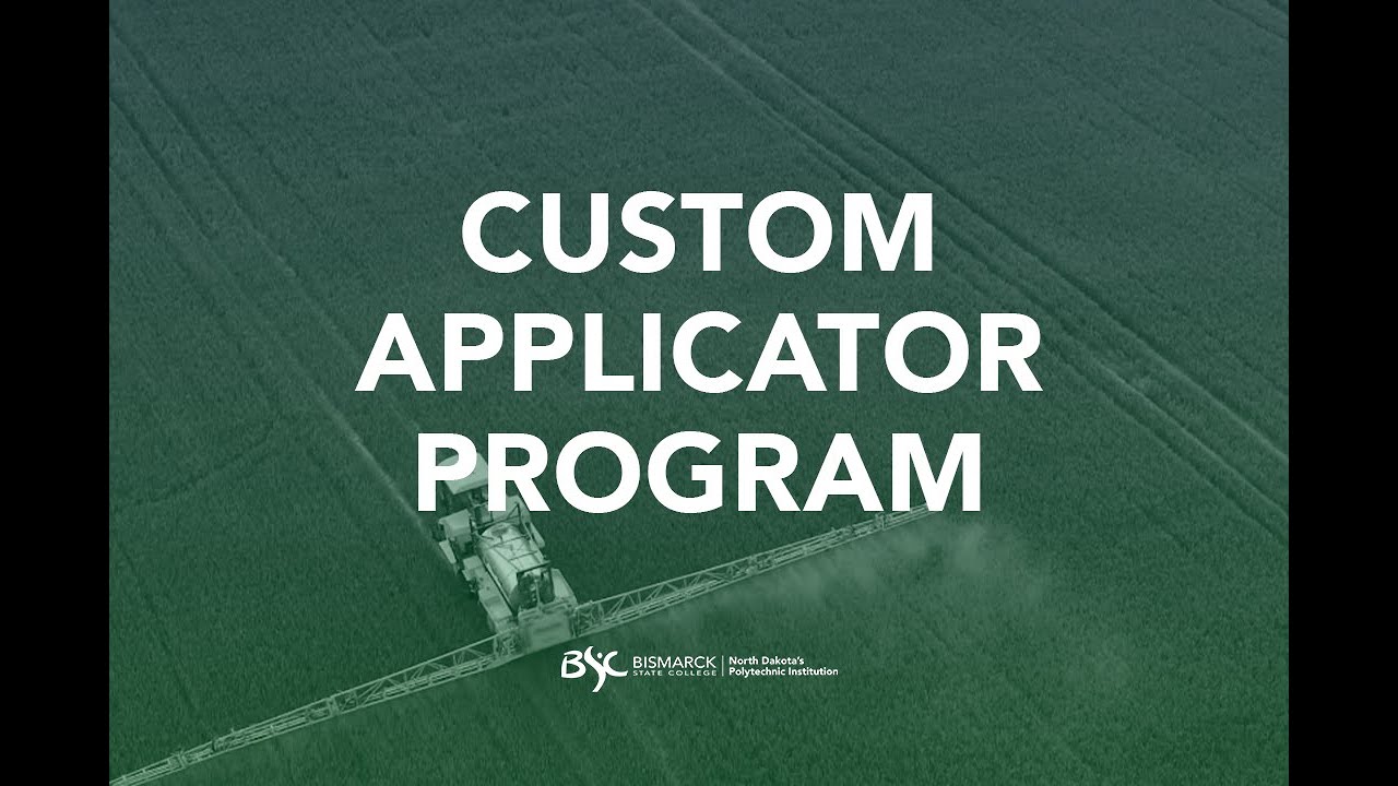 Get Trained Fast in the Custom Applicator Program at BSC