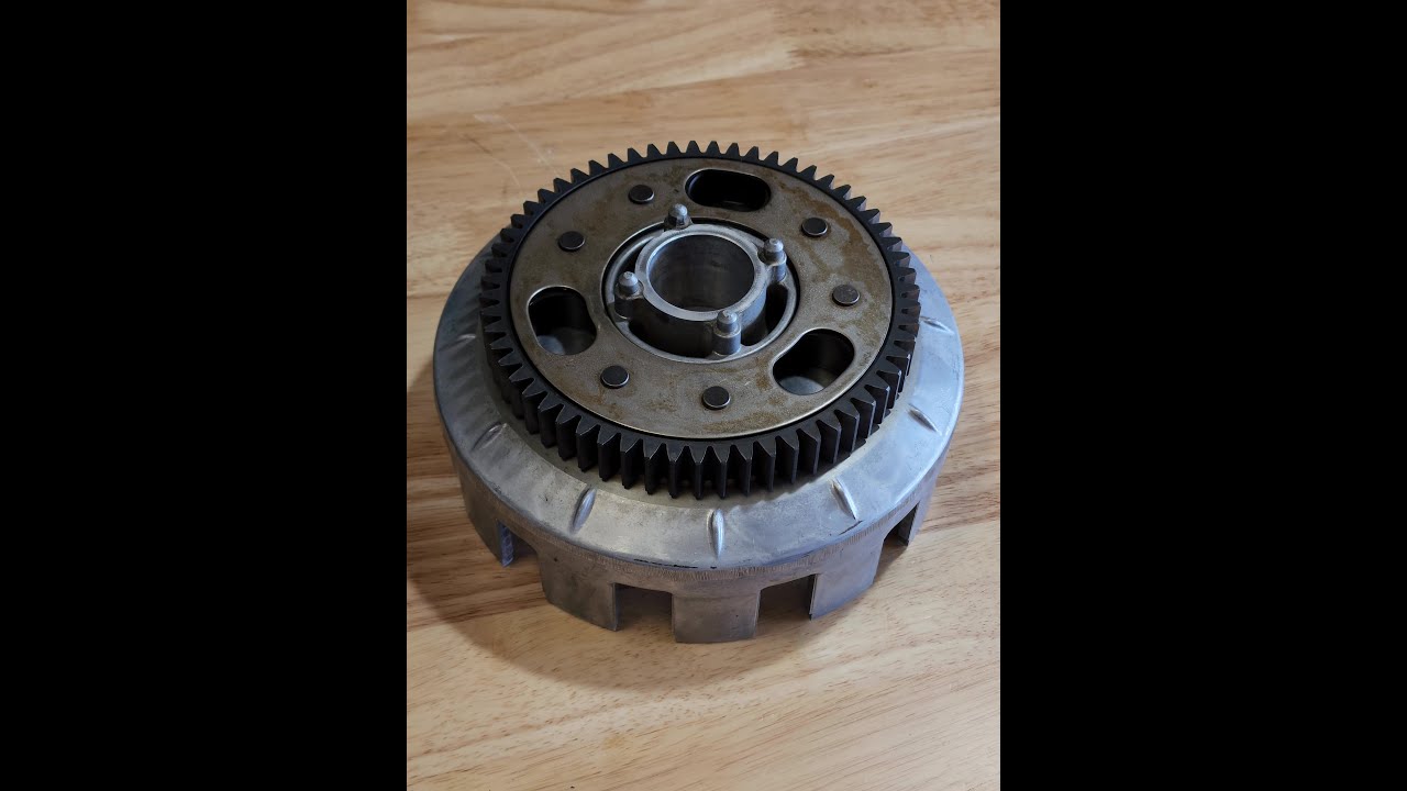 7. Honda CBX 1979 clutch housing Part 1:  Disassembly