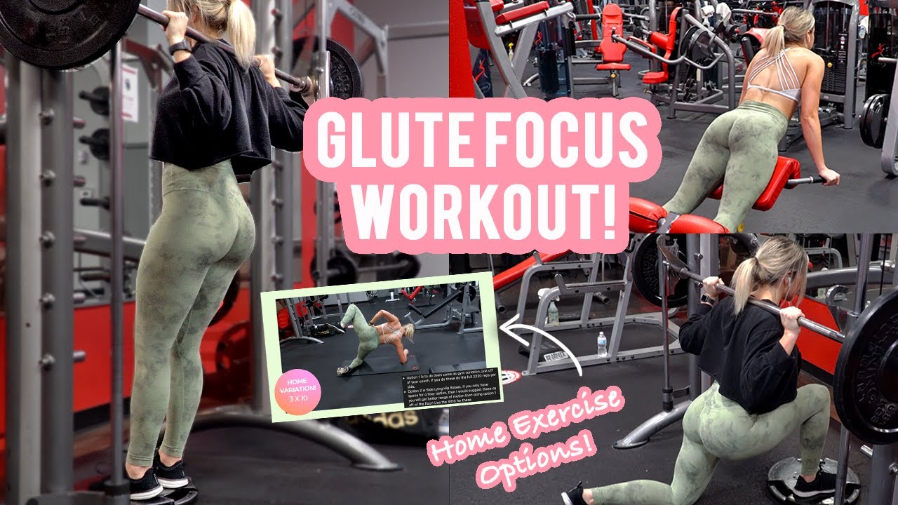 FIRE GLUTE WORKOUT TO KICK OFF YOUR NEW YEAR! // HOME EXERCISE ALTERNATIVES INCLUDED!