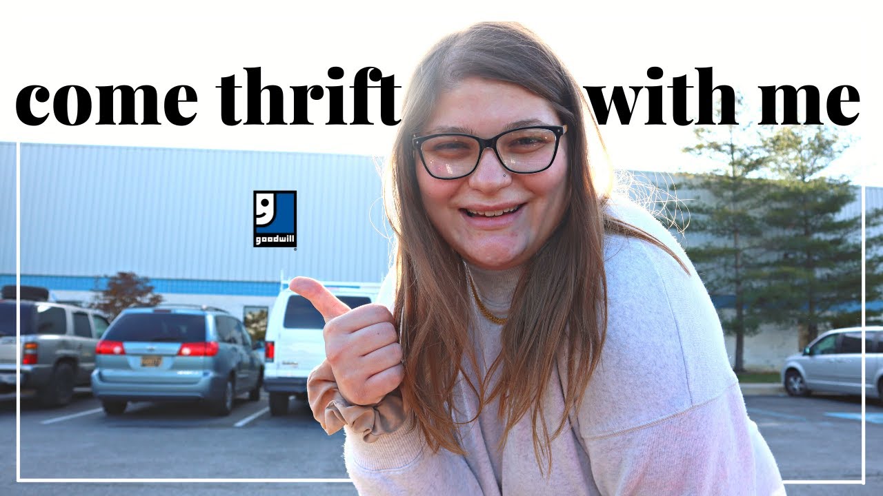 Thrift With Me at the Goodwill Outlet to Resell on Poshmark + Thrift Haul!