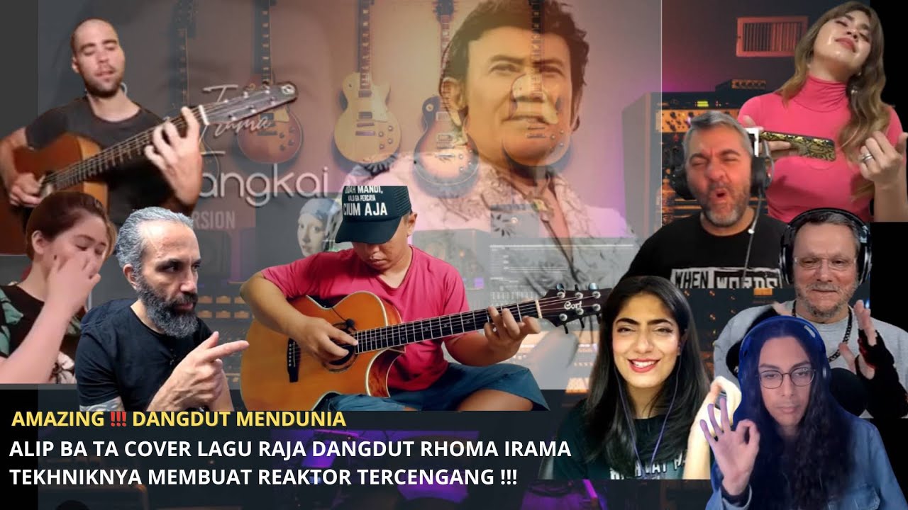 FENOMENAL‼️ALIP BA TA COVER LAGU  RAJA DANGDUT . Sebujur Bangkai - Rhoma Irama (COVER gitar) 💥