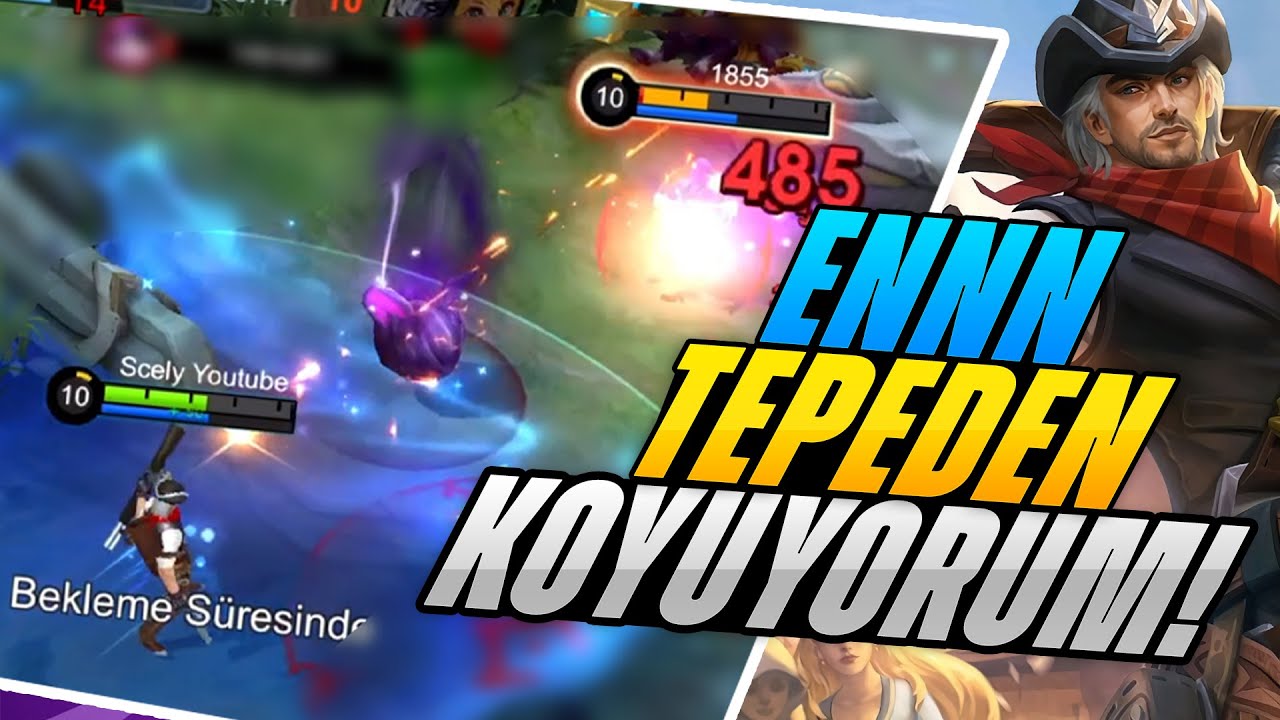 EN UZAK TEPEDEN KOYAN ADC CLİNT !! - Mobile Legends