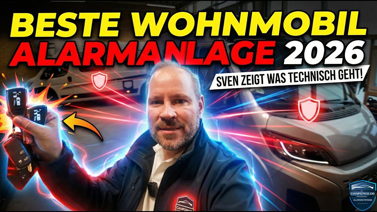 🚐 STOPP! 🛑 BEVOR DU 2026 EINE WOHNMOBIL ALARMANLAGE KAUFST, SIE DIR  DAS AN! 🔒 #vanlife #camping