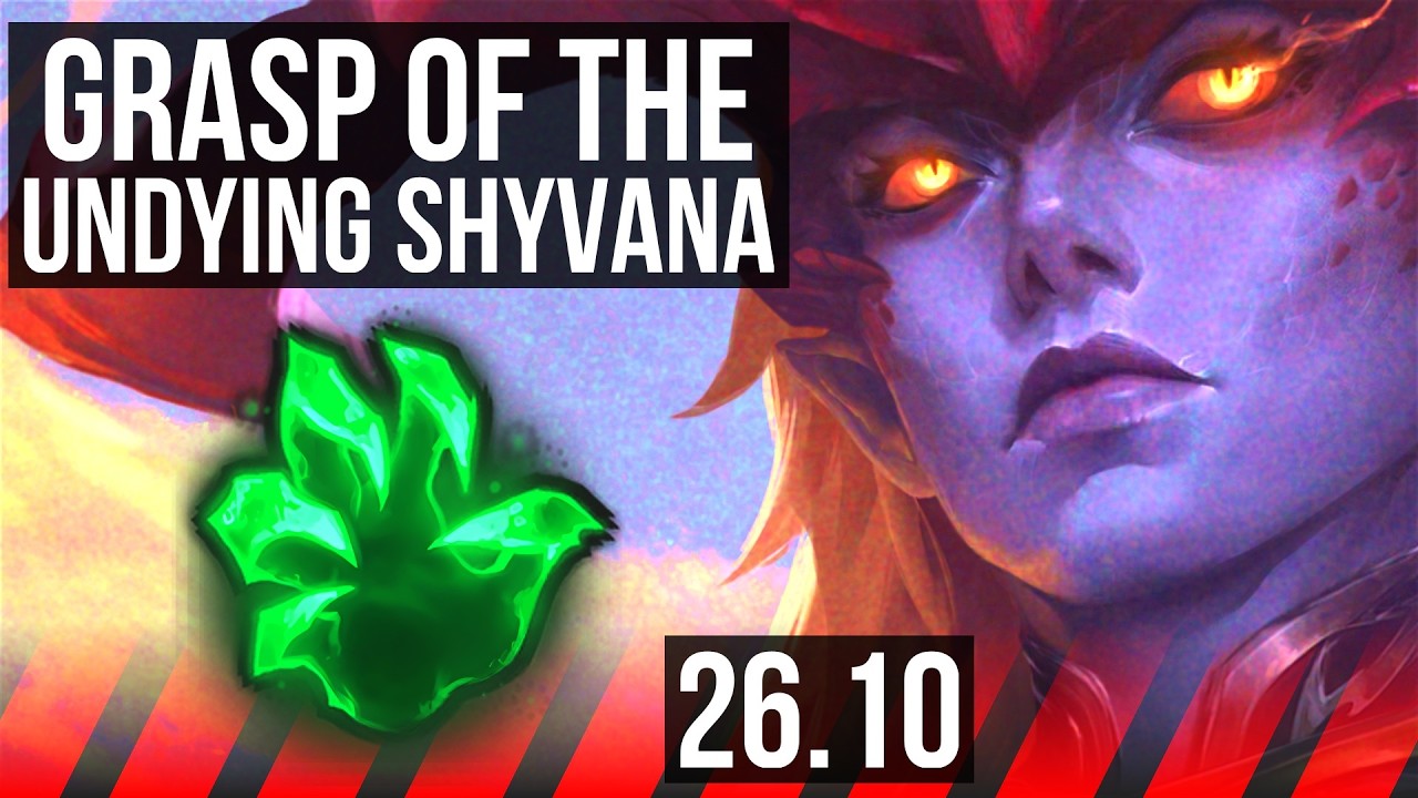 SHYVANA vs MORDEKAISER (TOP) | Grasp Of The Undying, 51K damage | EUW Master | 26.10