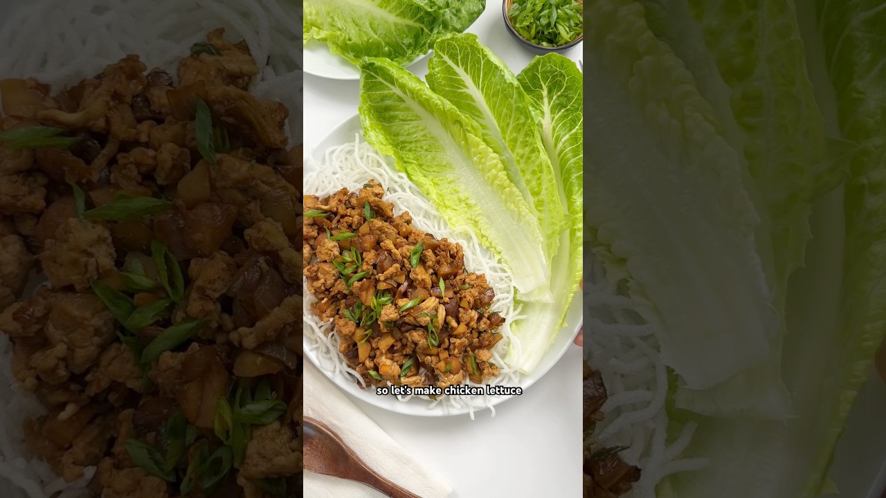 Chicken Lettuce Wraps (P.F. Chang&rsquo;s Inspired)