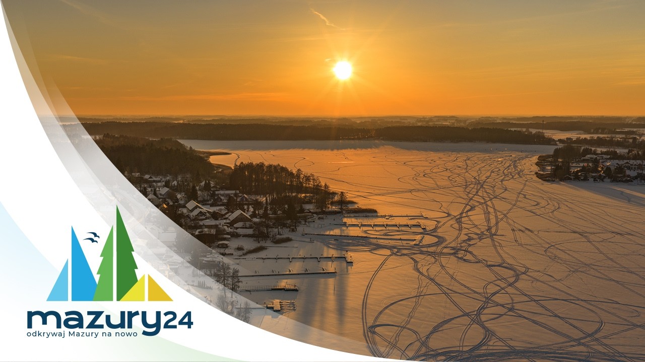 Zimowe Mazury 2026 z drona, cz. I