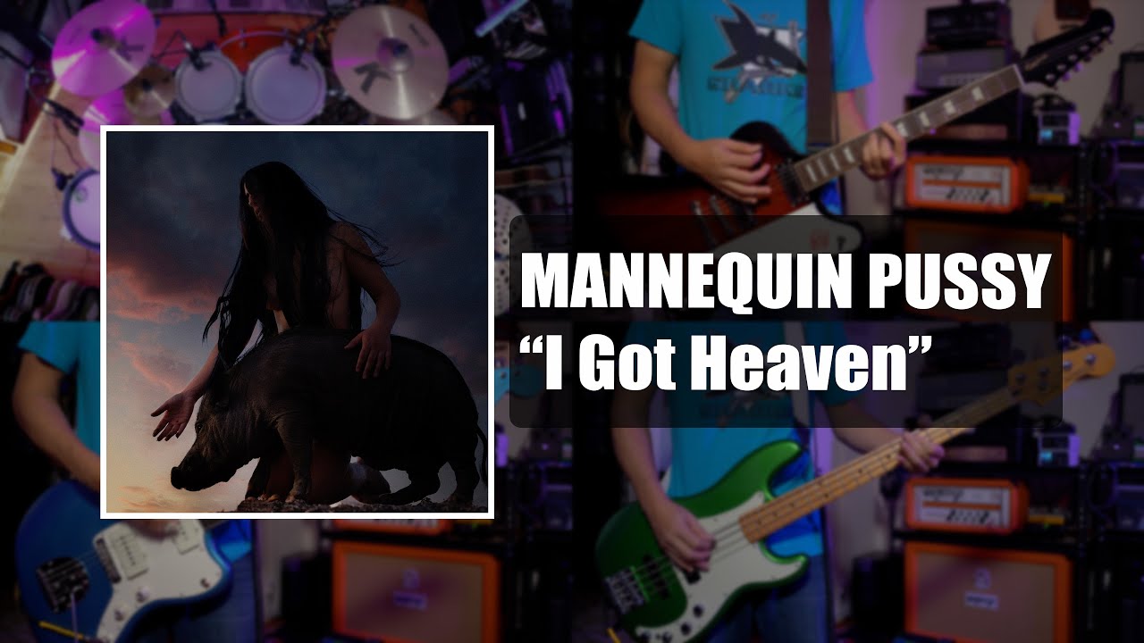 Mannequin Pussy - I Got Heaven [DRUM + GUITAR + BASS COVER] @MannequinPussy