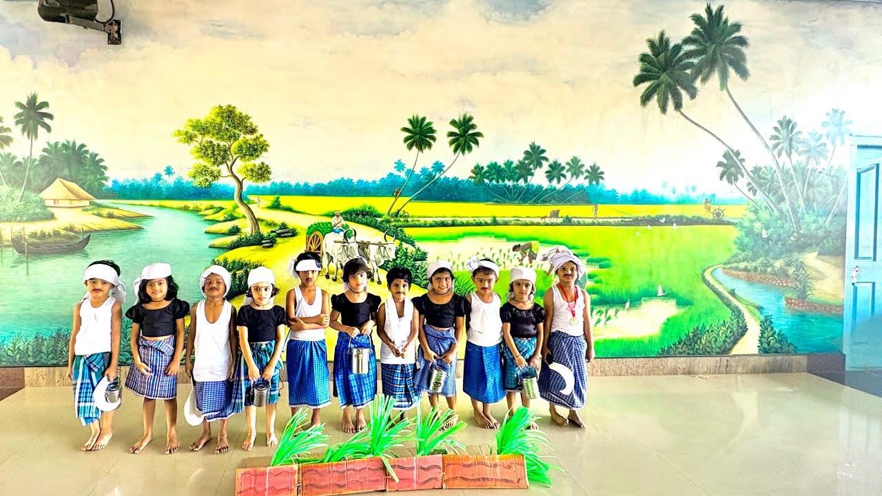 #assembly #agriculture #St. Joseph’s Model Public #School #kindergarten #kids #teachers #lkg 