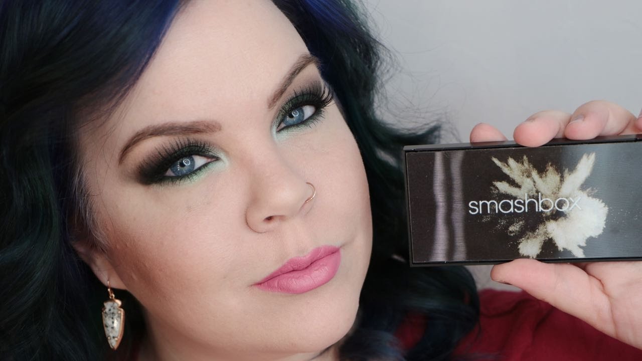 Smoky Green Smashbox Covershot Makeup Tutorial