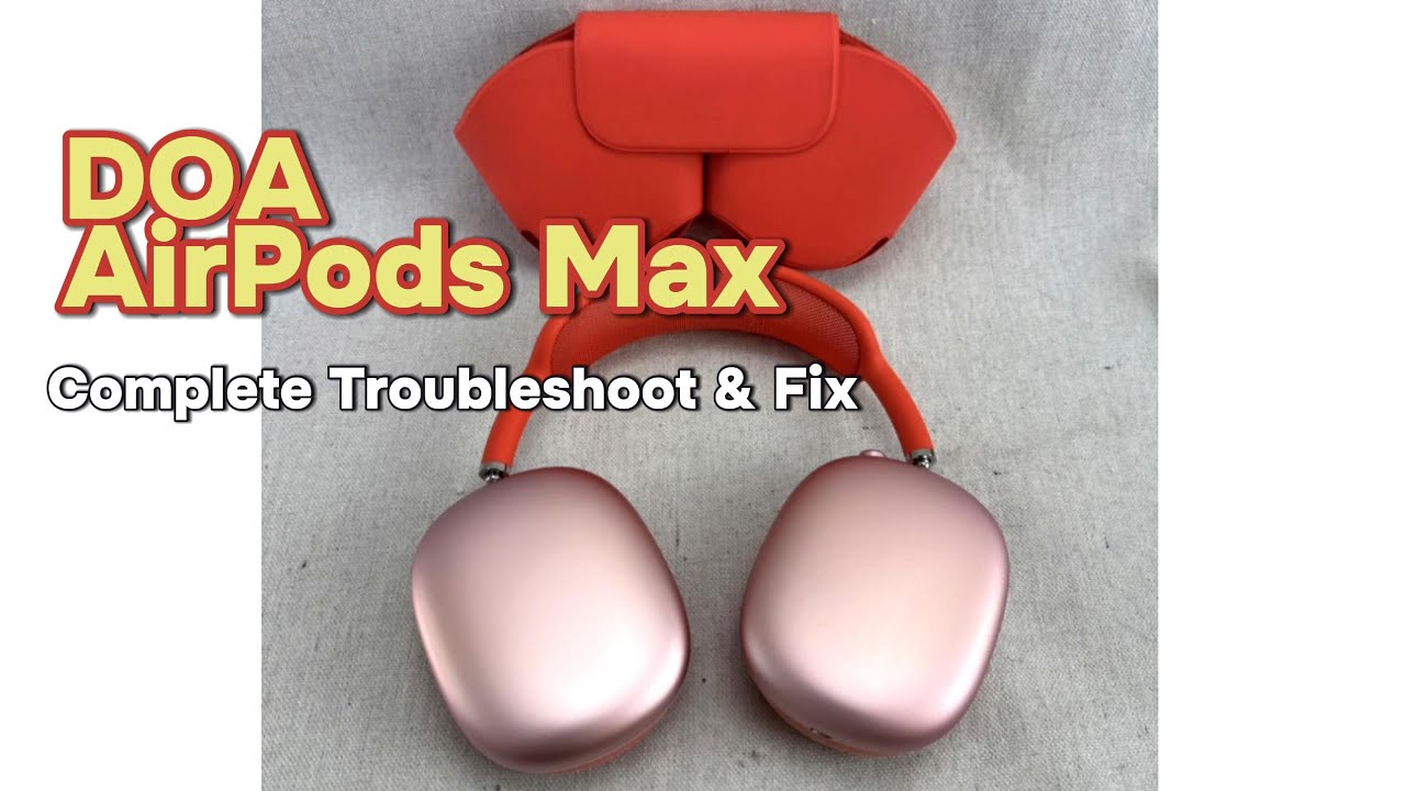Apple AirPods Max No Power - FIXED!
