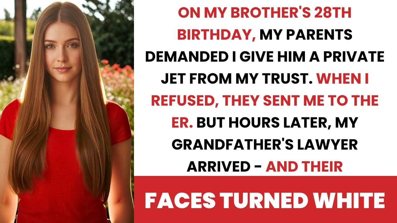 At My Brother’s Birthday Gala, My Parents Pressured Me to Pay for His Private Jet — My Response...